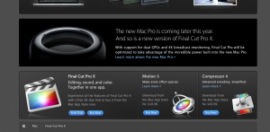 Even Apple.com is telling us there will be a new version of FCPX this year.