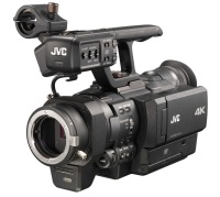 The newest JVC 4K camera supports MFT lenses and is under $4,000 USD 